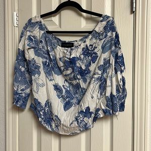 Off shoulder crop top Lane Bryant 14/16. New without tags